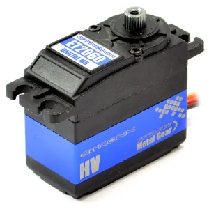 eTronix Standard Size Digital Metal Gear  Servo - 11.25Kg - 0.07S