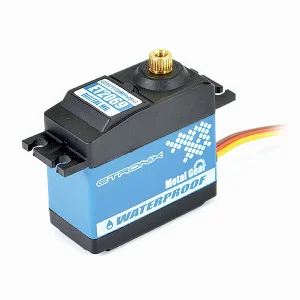 eTronix 2069 Budget MG Waterproof Servo - 15kg 0.16s
