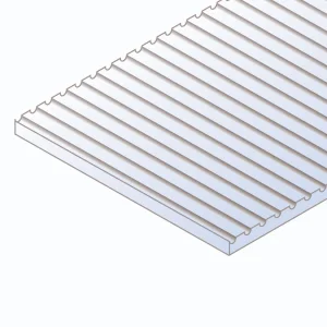 Evergreen [12020] 12 x 24 Car Siding .020 Thick (1 sheet per pack)