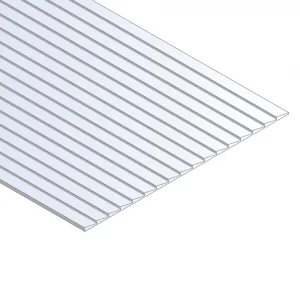 Evergreen [14081] 12 x 24 Clapboard Siding .040 Thick .080 Spacing (1 sheet per pack)