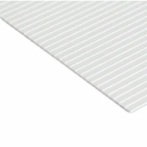 Evergreen 6x12in (15x30cm) Clapboard Siding Sheet .040in (1.0mm) Thick .030in Spacing (1 Sheet per pack)