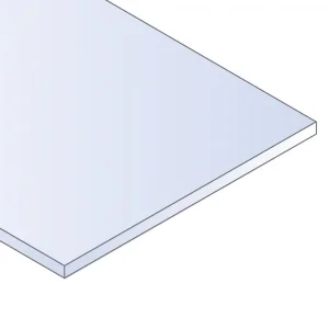 Evergreen [19005] 12 x 24 Clear Sheet .005 Thick (10 sheets per pack)