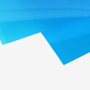 Evergreen [9902] 6 x 12 Transparent Coloured Sheet .010 Thick BLUE (2 sheets per pack)