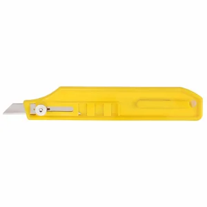 Excel K8 Flat Yellow Handle Knife (Carded)