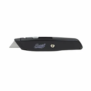 Excel K9 Metal Utility Knife, Retractable (3x Blades) (Carded)