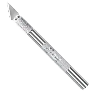 Excel K2 Knife, Medium Duty Round Aluminium with Safety Cap