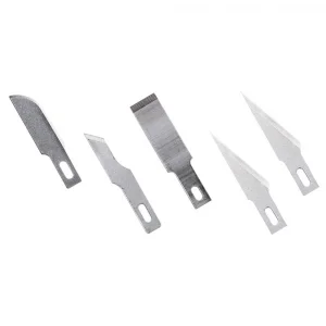 Excel Assorted Light Duty Blades (#10, #16, #17, 2x #11),Shank 0.25 (0.58 cm) (5pcs) (Carded)
