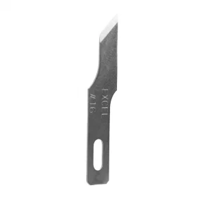 Excel #16 Stencil Edge Blade, Shank 0.25 (0.58 cm) (5pcs) (Carded)