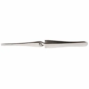 Excel 4.5in Pointed Self Closing Stainless Steel Tweezers(Carded)