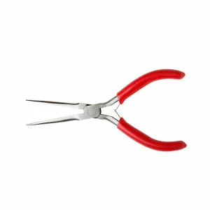 Excel 5in Spring Loaded Soft Grip Plier, Needle Nose (Carded)