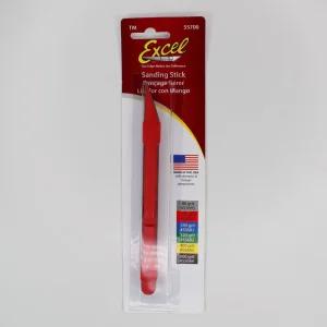 Excel Sanding Stick with #120 Belt (Carded)
