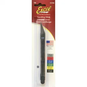 Excel Sanding Stick with #600 Belt (Carded)