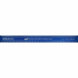 Excel 12in Scale Model Ref Ruler (Pouch)