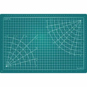Excel 12x8.5in Self-Healing Cutting Mat, Green (Bulk)