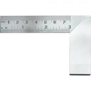 Excel 3in (7.62cm) Precision Carbon Steel Machine Square (Bulk)