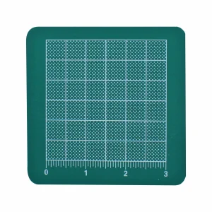 Excel 3.5x3.5in Self-Healing Cutting Mat, Green (Bulk)