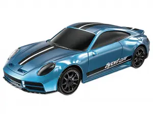 E-Zee RC 1:43 Lighting Strasse 4WD Drift Car With Gyro - Blue