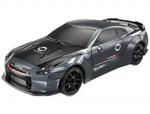E-Zee RC 1:43 Lighting GTR 4WD Drift Car With Gyro - Silver
