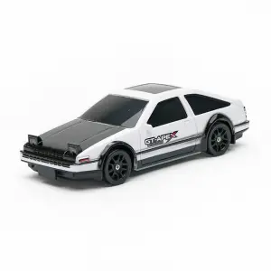 E-Zee RC 1:43 Lighting Trueno 4WD Drift Car With Gyro - White