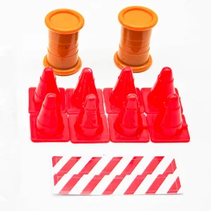 E-Zee RC 1:16 Tricycle Roadblock Accessory Kit