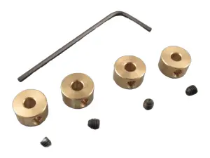Collets w/allen key 10G (4)