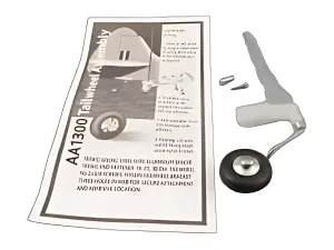 Tailwheel Bracket Set 25mm/1.0