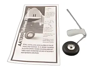 Tailwheel Bracket Set 30mm/1.25