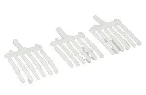 Round Polypropylene Hinge (pk18)