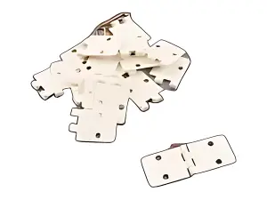 Flat Metal Pin Hinges-Mini (10)