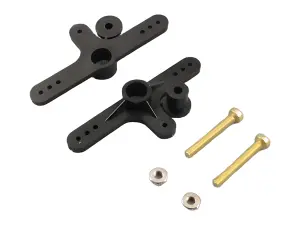 Bell Crank 180deg w/Screws (2)