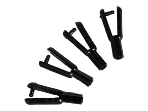 Mini-Snap Lk w/1.5mm C.Fbr Rod(4)