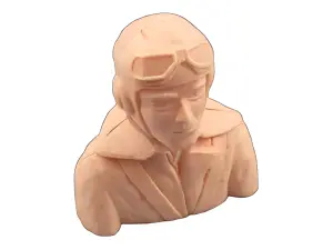 Pilot WW2 Style 1/6 scale 75mm/3.0