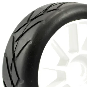 Fastrax 1:8 Premounted Slick Tyres Grid Iron/Split Spoke