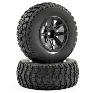 Fastrax 1:10 SC Wave Mounted 8-Spoke Wheels (12mm)