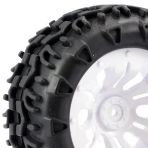 FTX Fastrax 1:10 Klaxon Truck Tyre Mounted On 12-Spoke (12mm Hex)