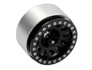 Fastrax Aluminium Beadlock Sixo 1.9 Wheels - Black (4Pc)