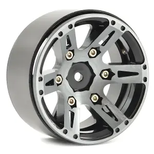 Fastrax 1.9 Heavyweight Split 6-Spoke Alloy Beadlock Wheels (4)