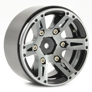 Fastrax 1.9 Heavyweight Split 6-Spoke Alloy Beadlock Wheels (4)