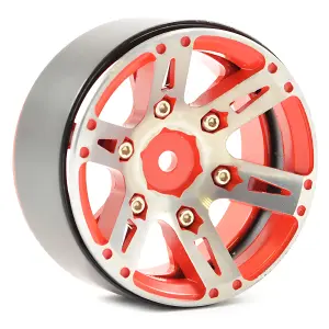Fastrax 1.9 Heavyweight Split 6-Spoke Alloy Beadlock Wheels (4)