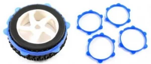 Fastrax Tyre Gluing Bands - 2 Pack - 1:8 Size