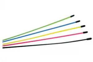 Fastrax Multi Coloured Assorted Antenna Tubes - 6 Pcs