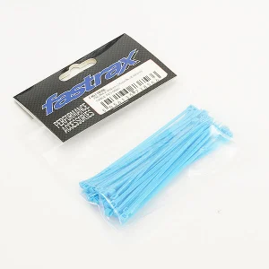 Fastrax 100mm x 2.5mm Nylon Cable Ties - Blue (50pcs)