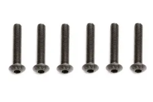 Fastrax M3 X 6 Dome Head Screws