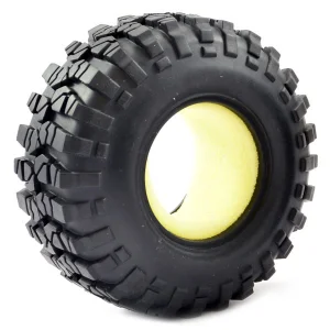 Fastrax 1:10 Sawblock 1.9 Crawler Tyres With Inserts (108mm OD) (2)