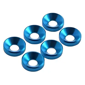 Fastrax M4 Shim Washer (6) Blue ( 6 Per Bag )