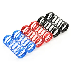 Fastrax 1:10 75mm Spring Set Soft/Blue - Med/Red - Hard/Black