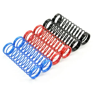 Fastrax 1:10 95mm Spring Set Soft/Blue - Med/Red - Hard/Black