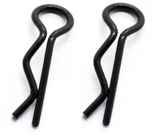 Fastrax Small Body Clips (8) - Black