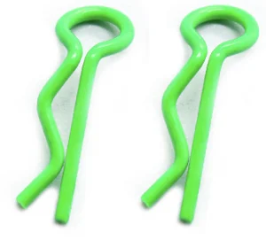 Fastrax Small Body Clips (8) - Green	