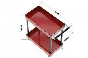 Fastrax Garage Scene Tool Chest With 2 Shelves (86X93X42mm)